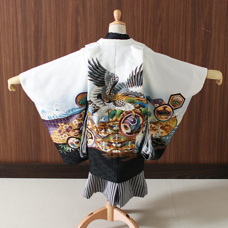 楽天市場】【レンタル】5歳 七五三 男の子 羽織袴セット レンタル 絵羽