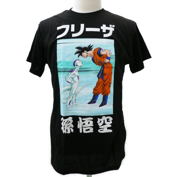 楽天市場】フリーザ＆孫悟空 ブラック【USA版 ドラゴンボールZ Tシャツ