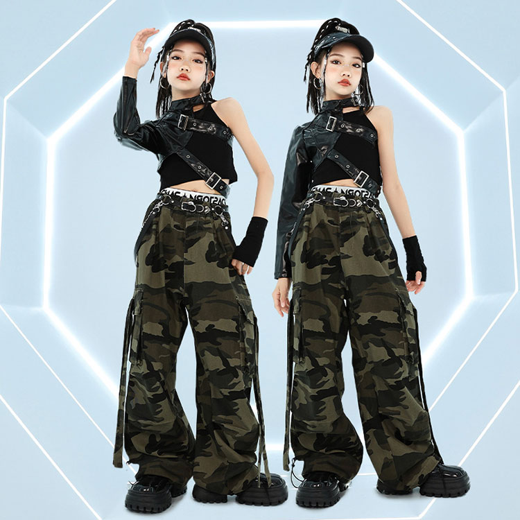 楽天市場】PUレザー 片袖 ベスト キャミソール 腕カバー 迷彩 カーゴ