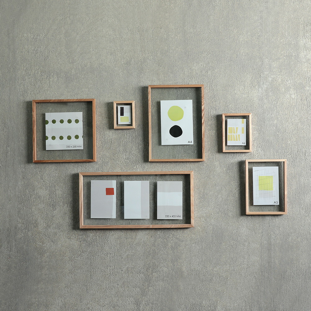 楽天市場】CAN-06 A6サイズ 写真立て フレーム 余白 写真 ガラス