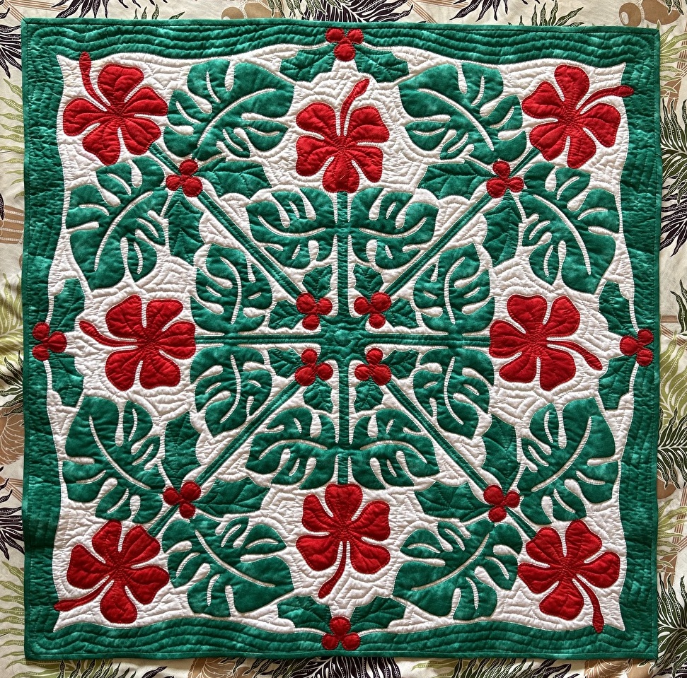 楽天市場】【新作】【送料無料】【ハワイアンキルトに挑戦