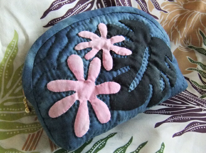 楽天市場】ハワイアンキルト に挑戦！ポーチ作成キット : Makana