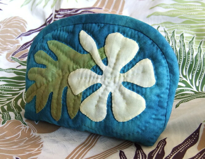 楽天市場】ハワイアンキルト に挑戦！ポーチ作成キット : Makana