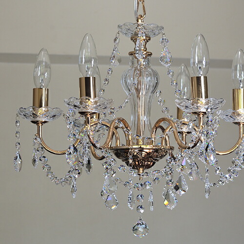 楽天市場】【クラリーチェ】アスフォークリスタル使用 アスフォ-6灯