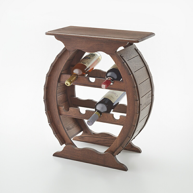 楽天市場】イタリア製 天然木ワインラック 樽型 幅46cm / 木製 ワイン