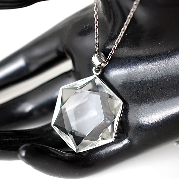 楽天市場】水晶 六芒星 ペンダント AAAAA ネックレス 天然石