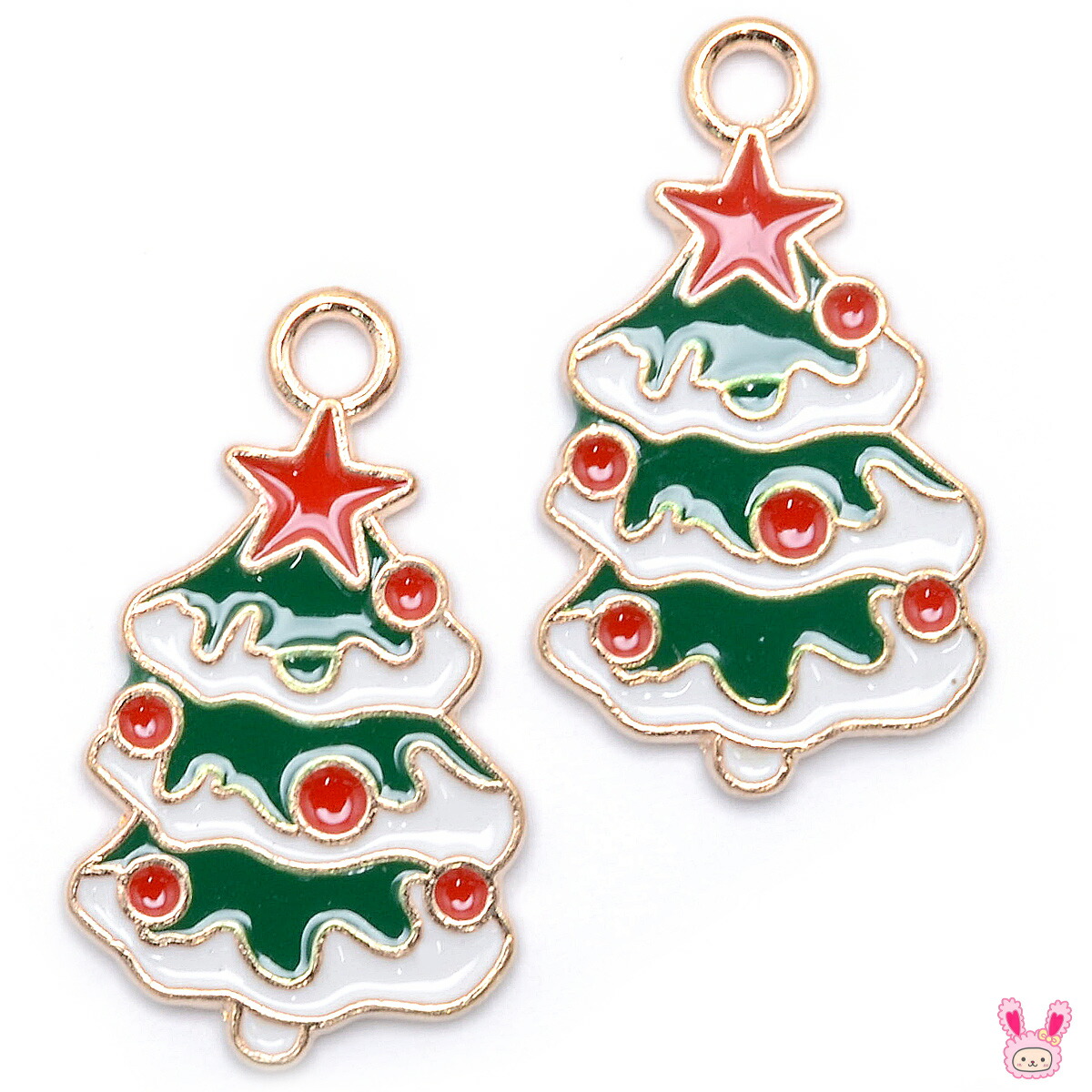 楽天市場】アクセサリーパーツ クリスマス 雪をかぶったクリスマス