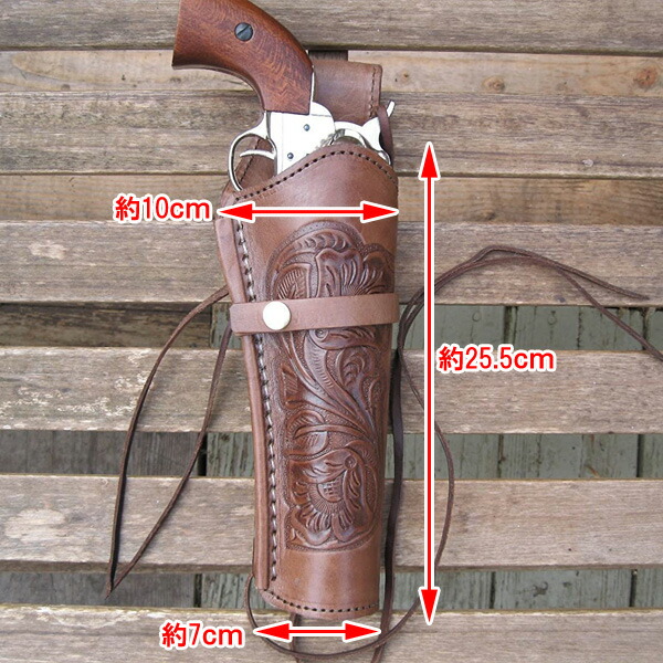 楽天市場】カントリーウエスタンUSA 本革ホルスター 8インチバレル
