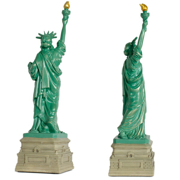 楽天市場】自由の女神像・置物 オブジェ □ 27×7cm 自由の女神