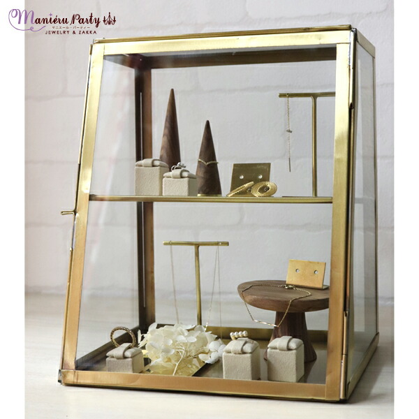 楽天市場】真鍮 ガラスケース2段 たて型【送料無料】【人気商品