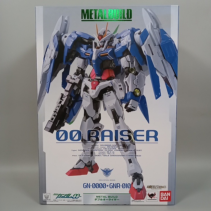 楽天市場】BANDAI バンダイ フィギュア METAL BUILD GN-0000+GNR-010