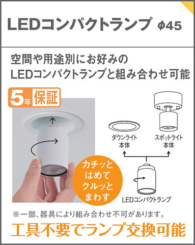 楽天市場】パナソニック(Panasonic) 配線ダクト取付型 LEDランプ交換型