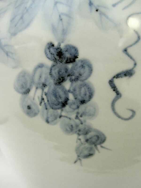 楽天市場】李朝 青花葡萄文白磁大壺 高さ約52cm 韓国 美術 朝鮮 希少