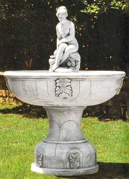 楽天市場】【イタリア製】石造噴水 オリビア ITALGARDEN Cod.04 63