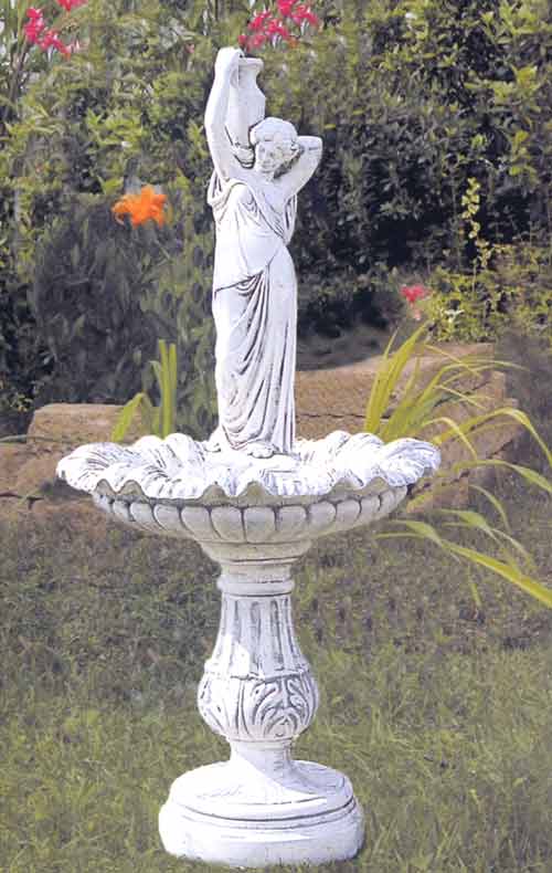 楽天市場】噴水 水を汲む乙女 イタリア製 DECOR GARDEN FO5689