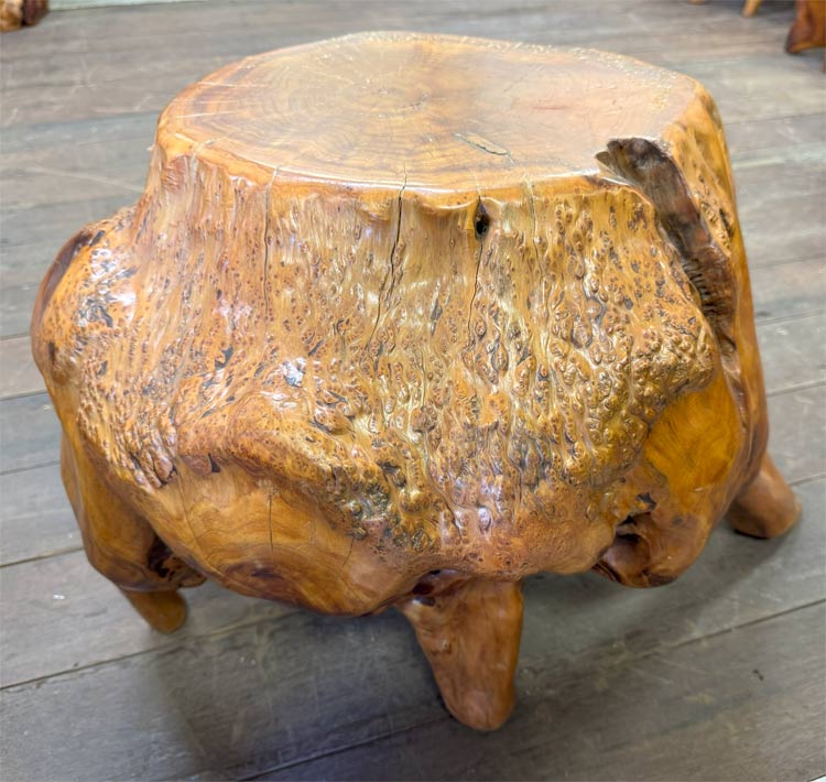 楽天市場】送料無料 自然木 木の根 オブジェ W56cm 花台 盆栽卓 根卓