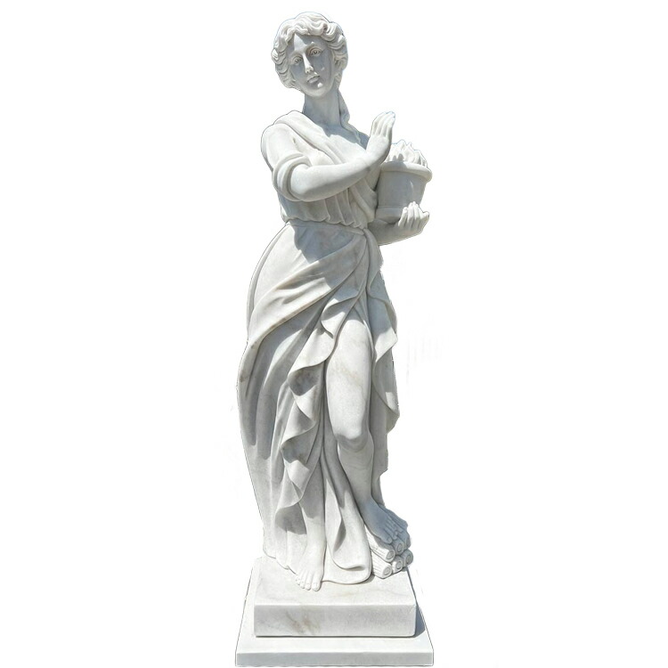 楽天市場】天然大理石彫刻 ぬくもりのヴィーナス (冬) H200cm 四季