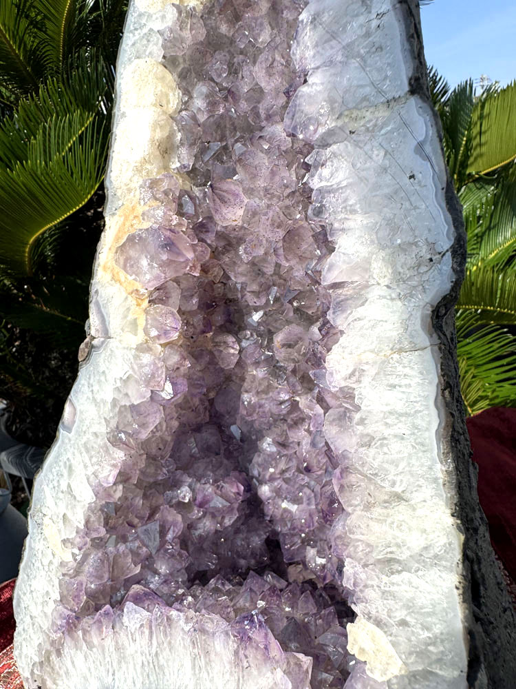 楽天市場】天然 アメジスト 紫水晶 ドーム 原石 大きい クラスター 約