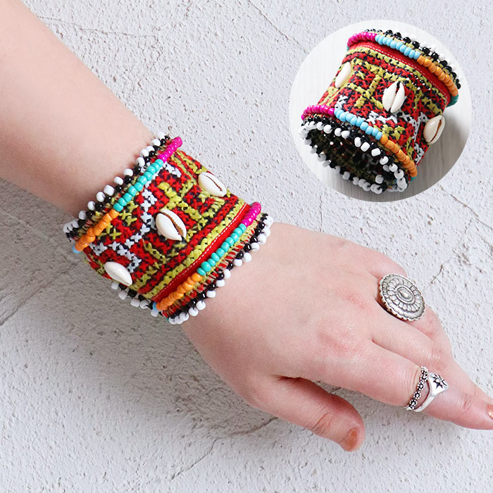 楽天市場】エスニック バングル ブレスレット アクセサリー 腕輪