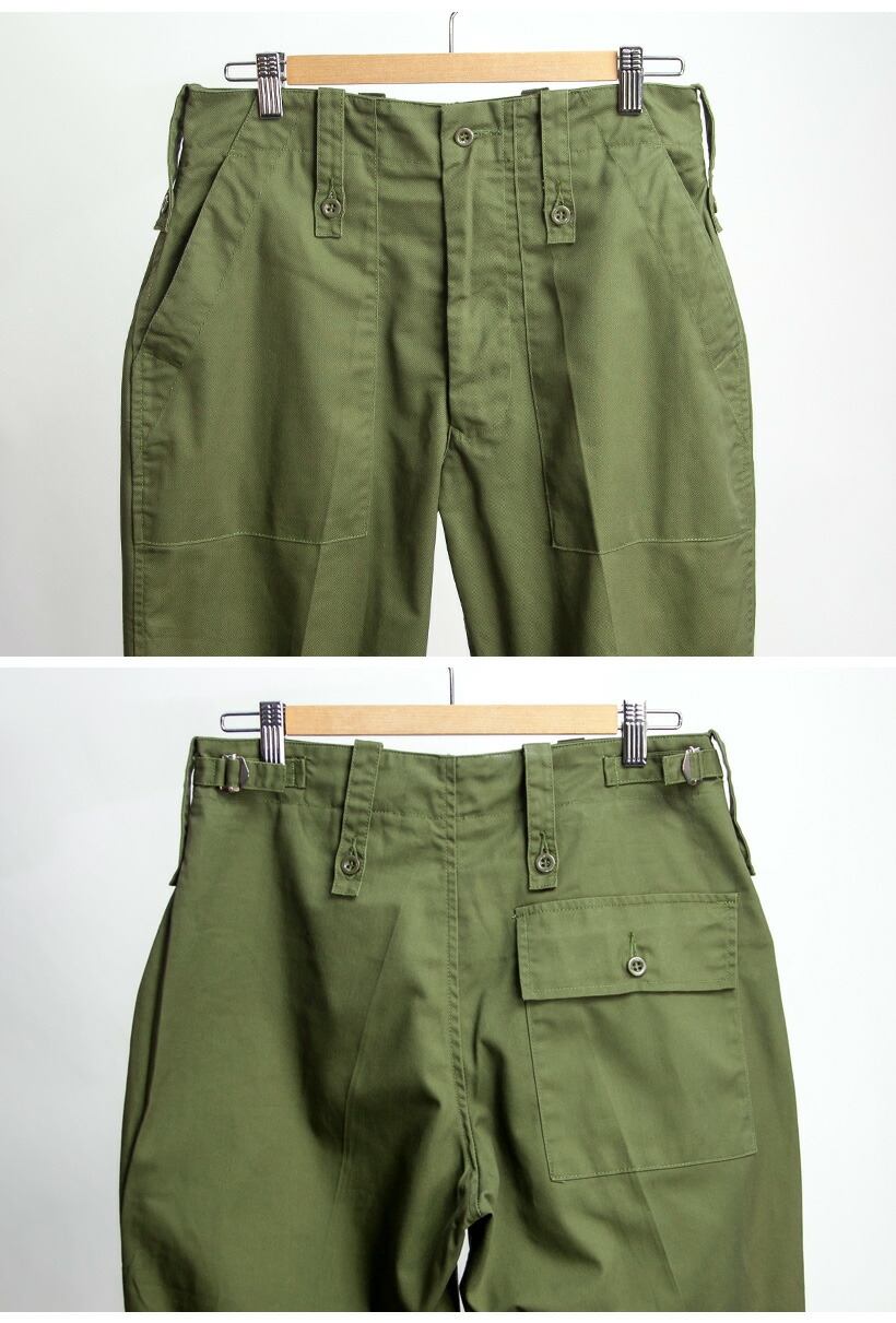 楽天市場】イギリス軍 ライトウエイト ファティーグパンツ ベイカー