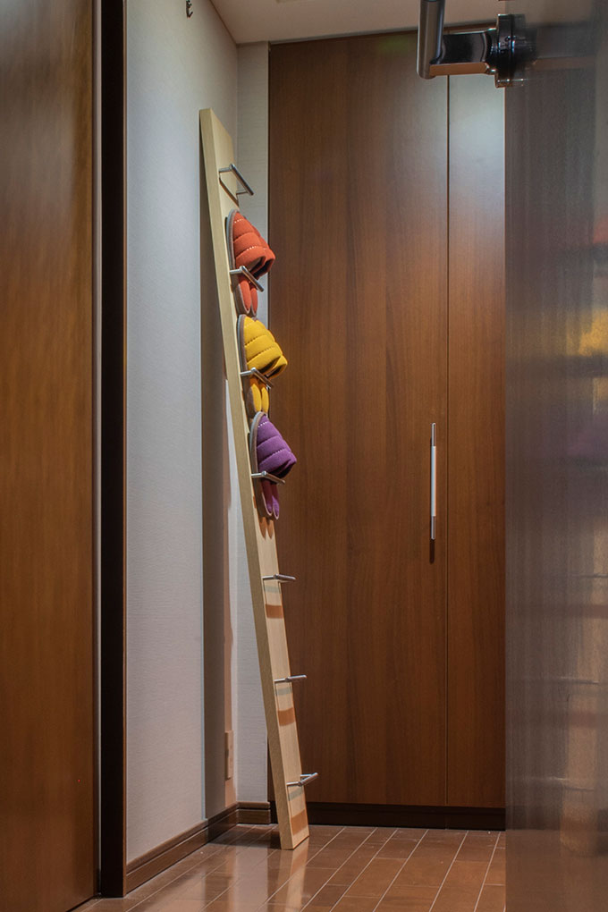 楽天市場】スリッパラック 木製 バータイプ（スリッパ立て スリッパた