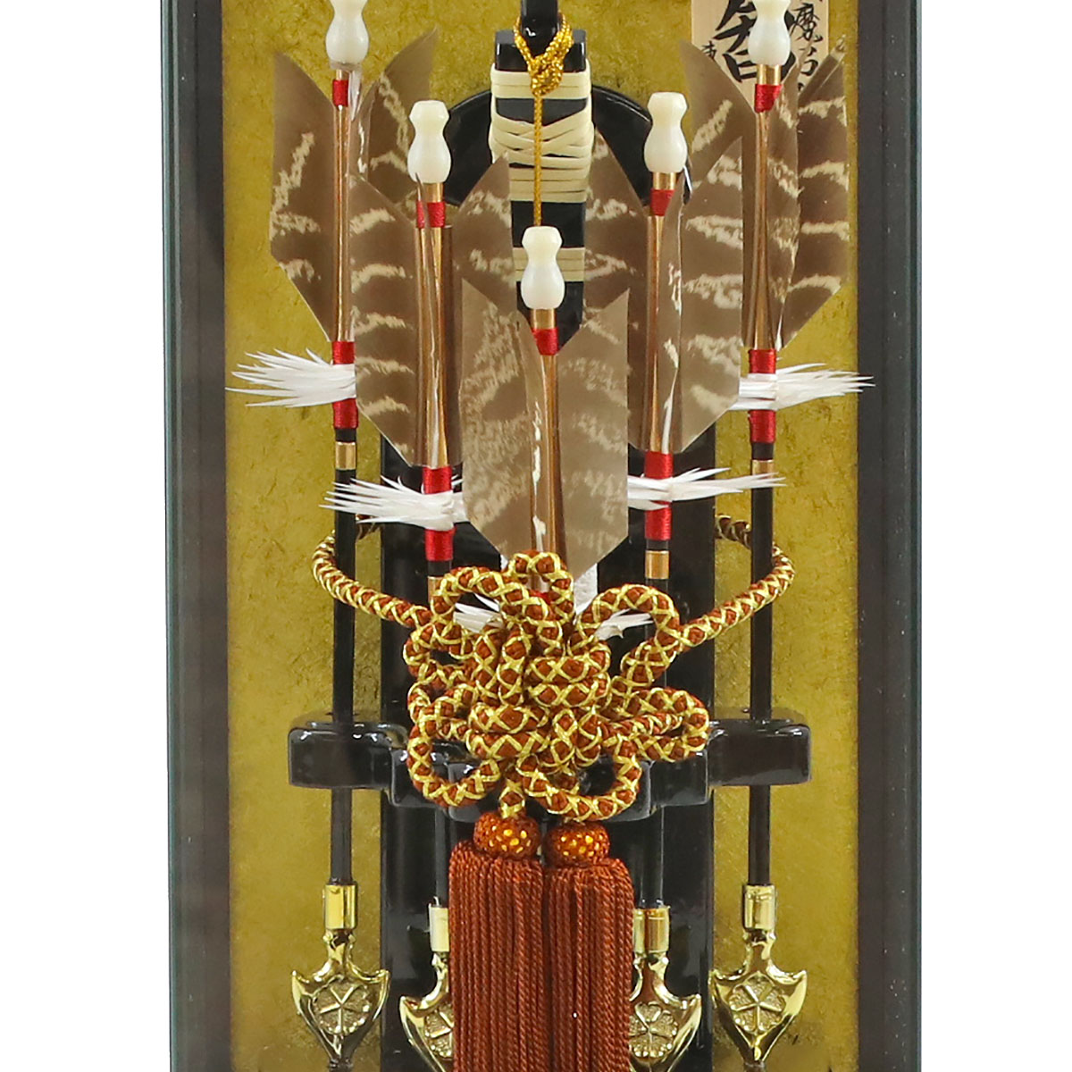 楽天市場】破魔弓 久月 コンパクト ケース飾り 6号 智 本籐巻 パノラマ