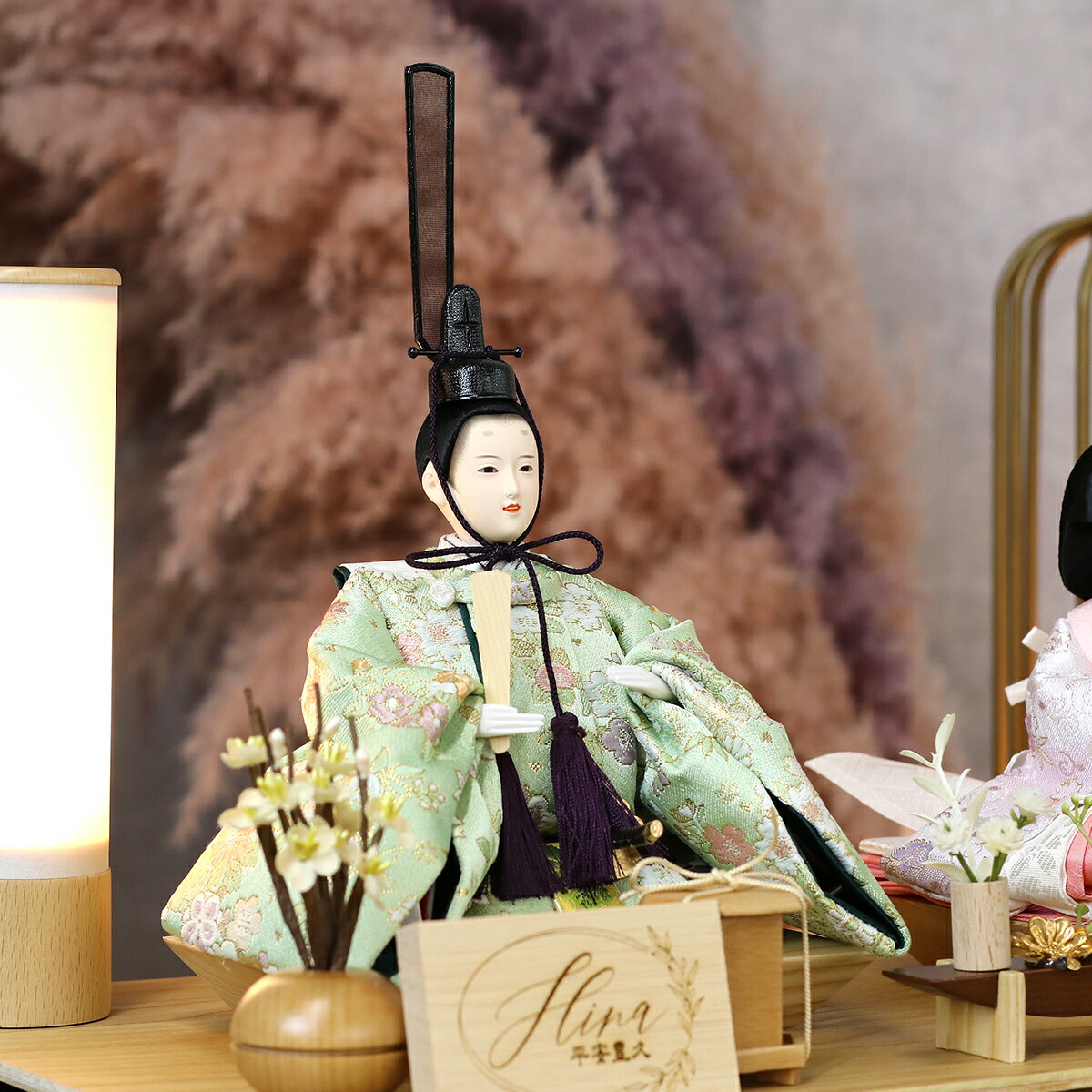 楽天市場】雛人形 コンパクト ケース飾り セシル 芥子親王 アート