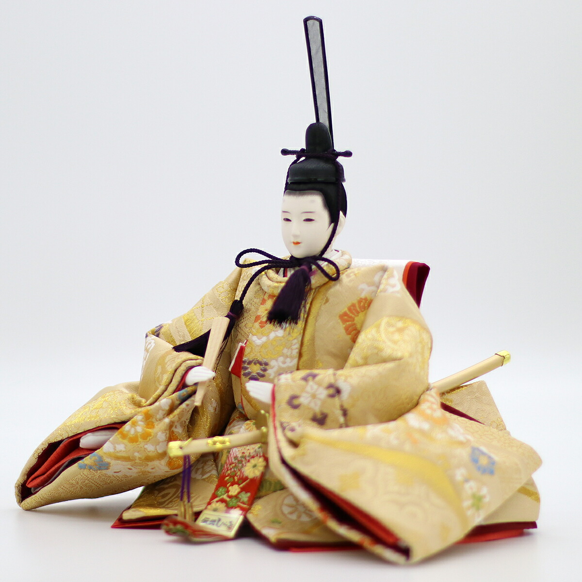 楽天市場】雛人形 コンパクト 三段収納飾り 久月作 平安三賢女付 雛の