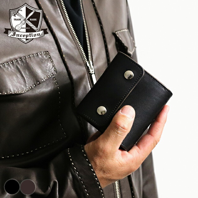 楽天市場】INCEPTION ホースバット トラッカーウォレット 折財布 日本