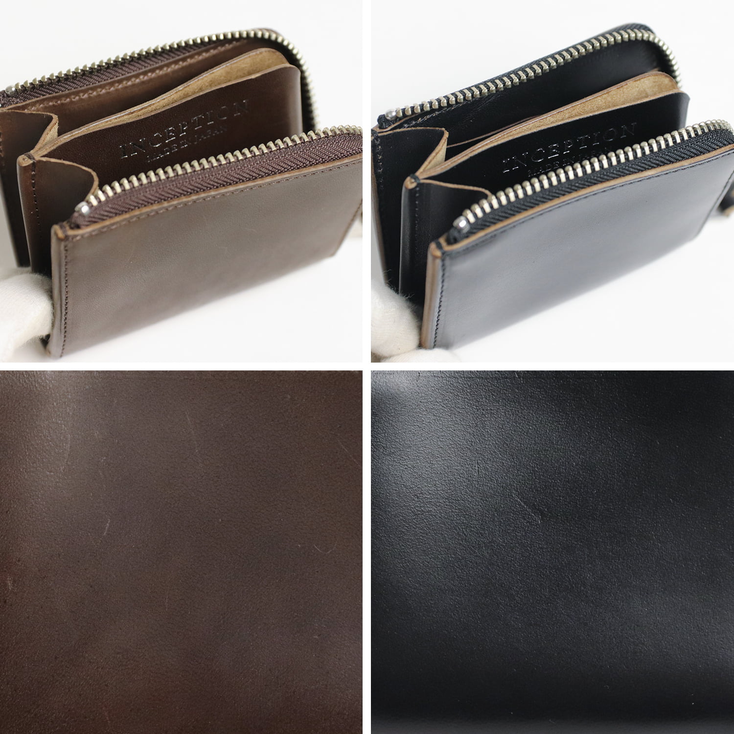 楽天市場】INCEPTION ホースバット ミニ財布 コンパクト スリム 日本製