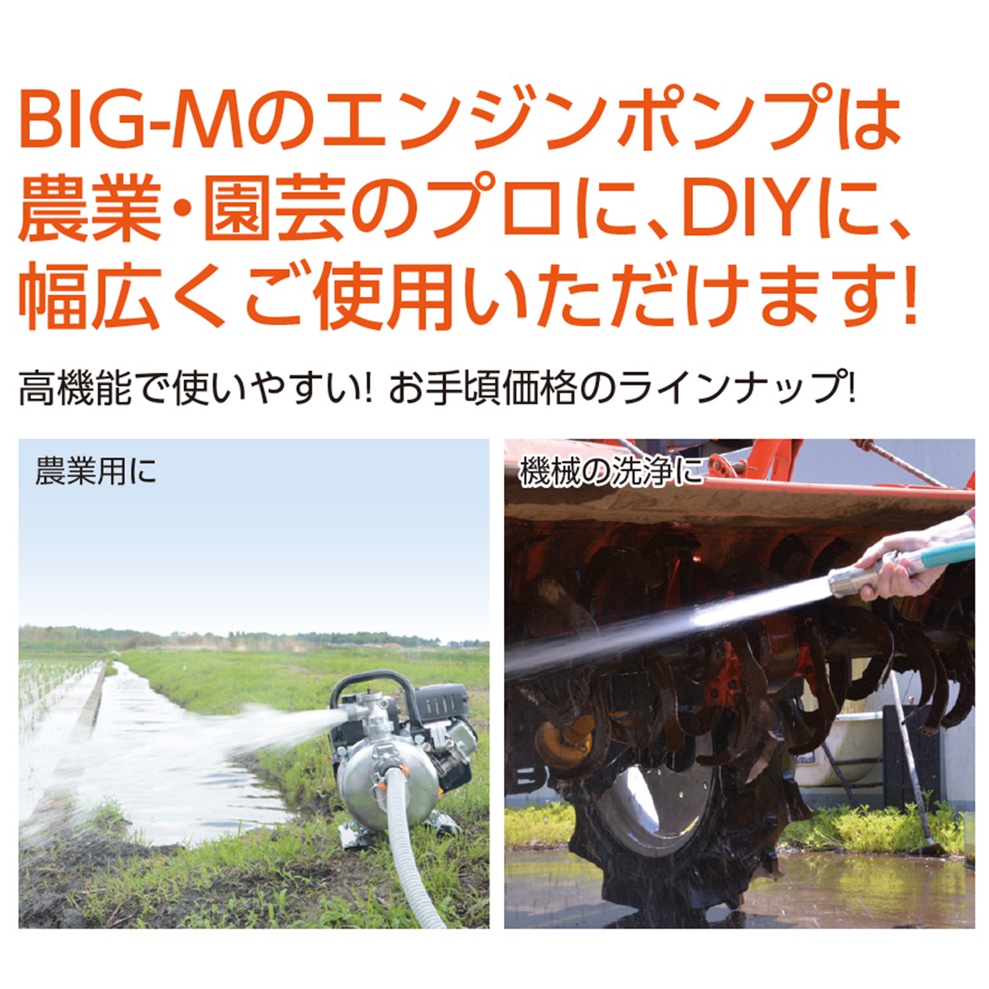 楽天市場】丸山製作所 BIG-M ＜ エンジンポンプ BP2521A ＞ : 丸山製作所