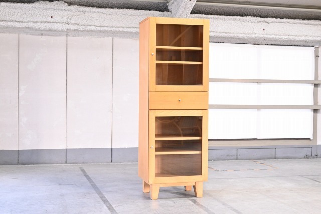 楽天市場】廃盤品 unico「Mio/ミオ」シングルキャビネット ビーチ材