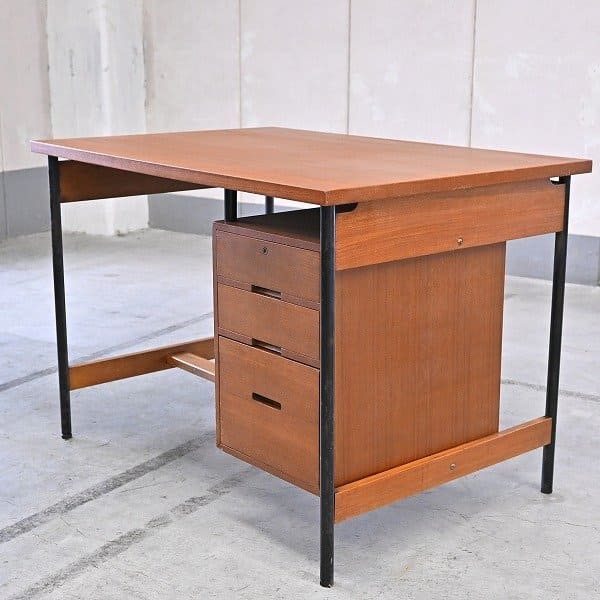 楽天市場】天童木工 チーク材 片袖デスク 机 ジャパニーズビンテージ
