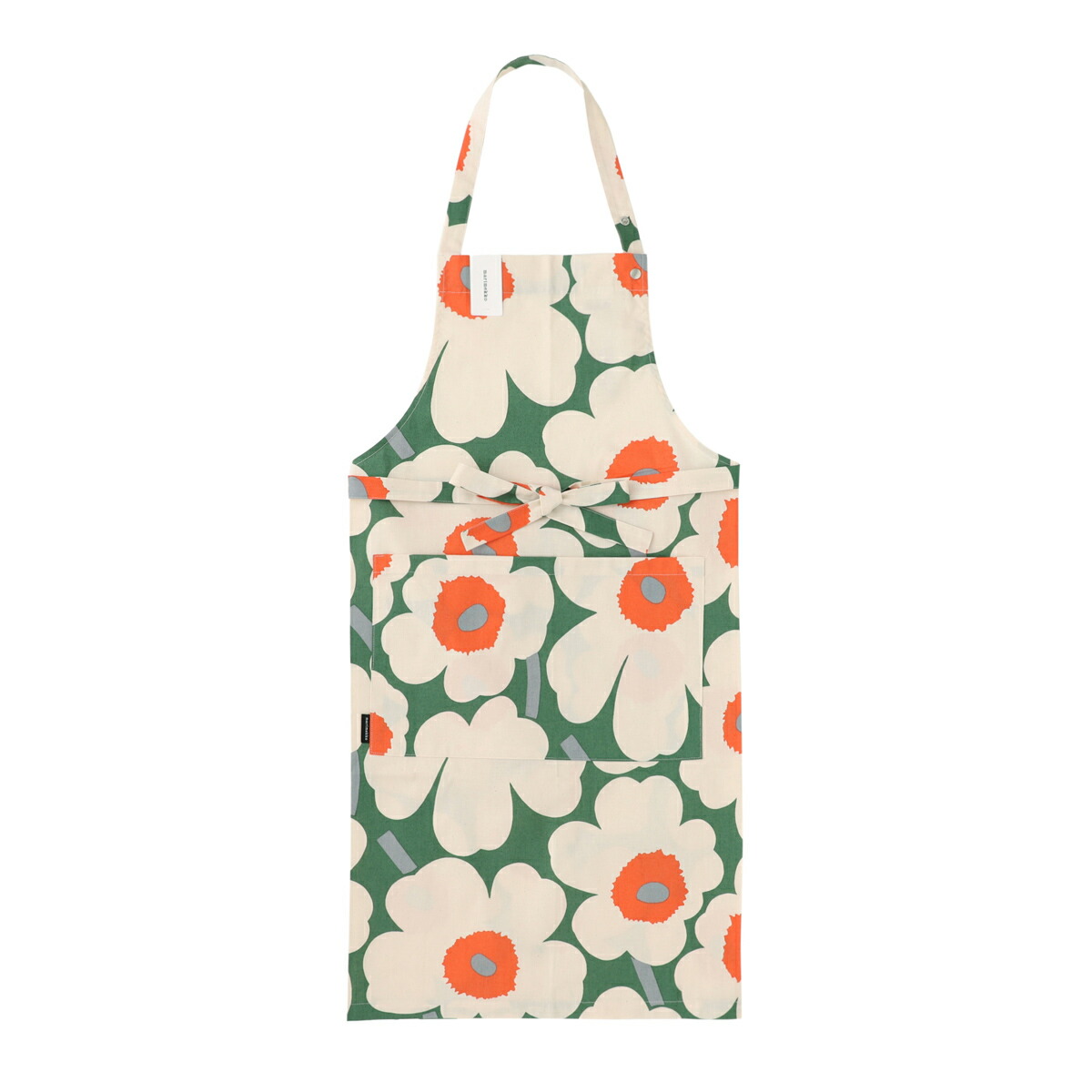 楽天市場】マリメッコ marimekko エプロン グリーン 073125 612 PIENI