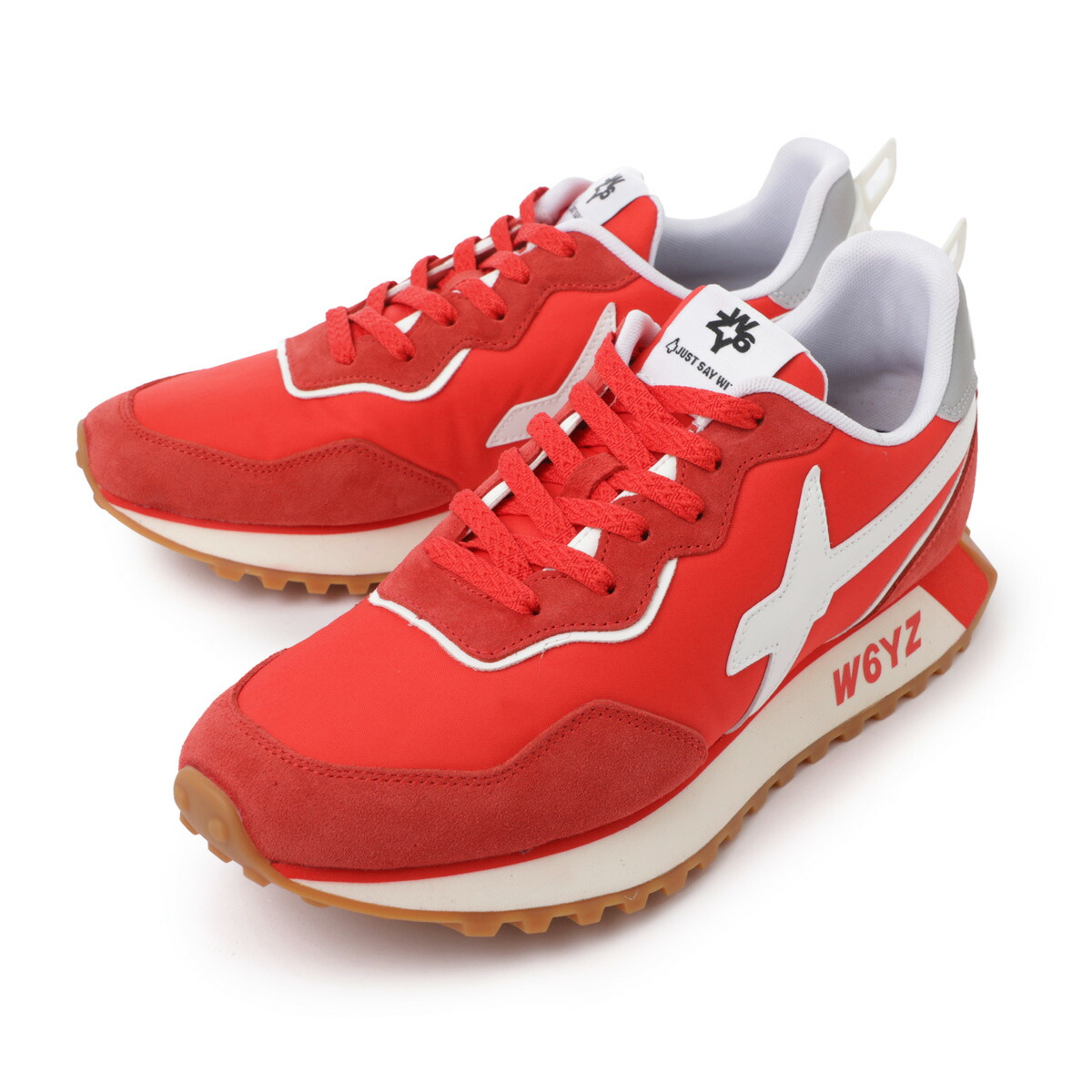 楽天市場】ウィズ W6YZ スニーカー レッド メンズ 大きいサイズあり