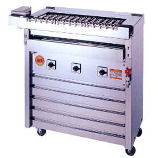 楽天市場】ヒゴグリラー クルクル回転 自動串焼き機 3K-009X