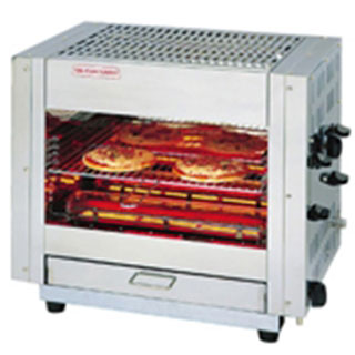 楽天市場】ガス万能両面焼物器 ピザオーブン AP-605 13A【焼き物器