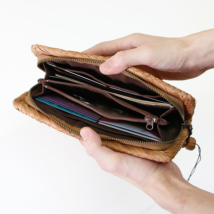 楽天市場】山葡萄 長財布 鉄線編み /浴衣 やまぶどう 山ぶどう ロング