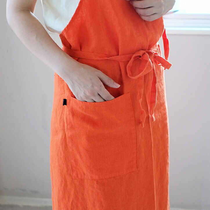 楽天市場】エプロン リネン 麻 Linne リンネ リトアニア製 おしゃれ