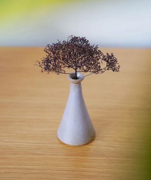 楽天市場】【特典付き】 一輪挿し セラミックベース クレイン グレー