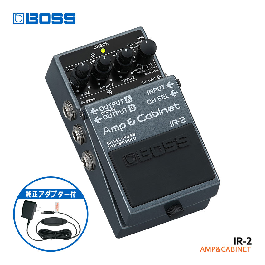 楽天市場】BOSS アンプ＆キャビネット IR-2 Amp＆Cabinet 純正