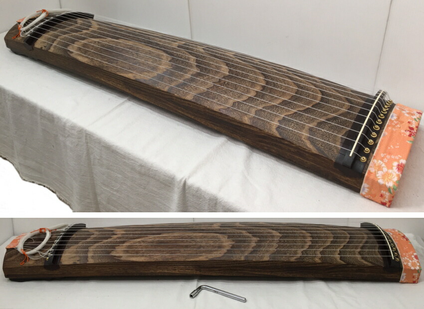 楽天市場】持ち運びに便利な お筝【120cm】120-02「琴柱、爪、ケース