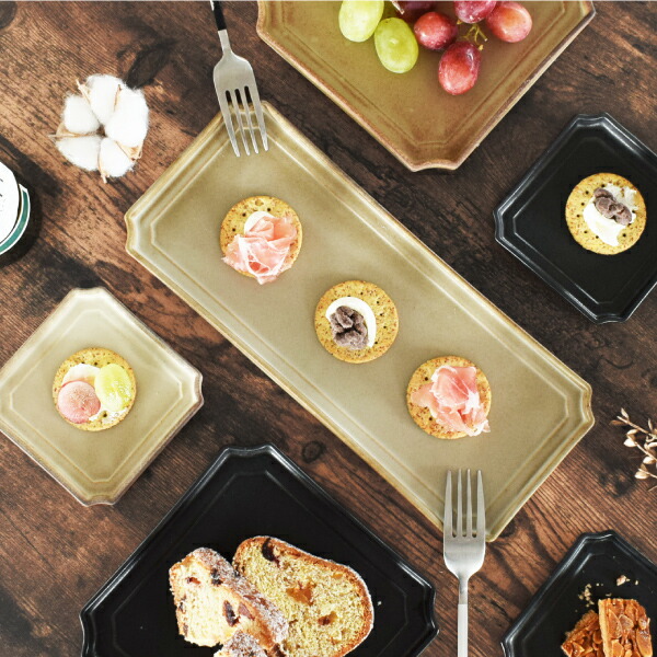 楽天市場】食器 おしゃれ 皿 大皿 隅切28.0cm長皿 美濃焼 モダン