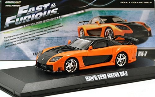 楽天市場】グリーンライト ワイルドスピードX3 ハン マツダ RX-7 1:43