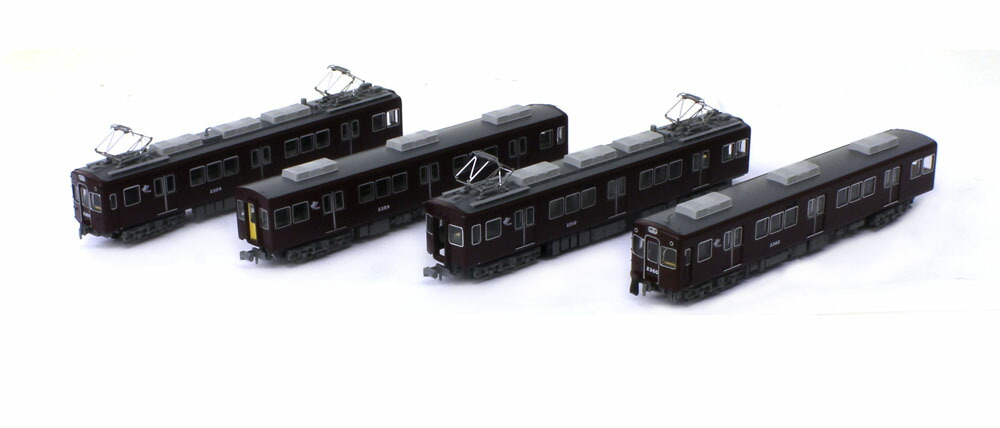 楽天市場】阪急電鉄2300系 嵐山線 2309編成 4両セット【マイクロエース