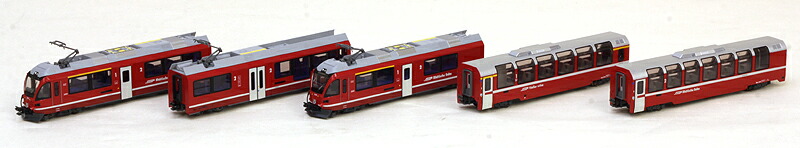 楽天市場】レーティッシュ鉄道 ベルニナ急行 5両基本セット【KATO・10