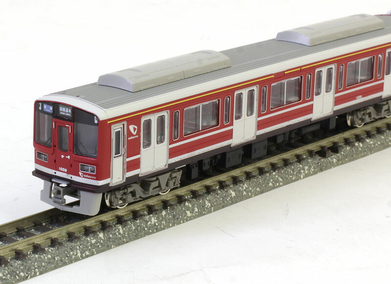 楽天市場】小田急1000形（赤） 4両編成セット（動力付き）【グリーン
