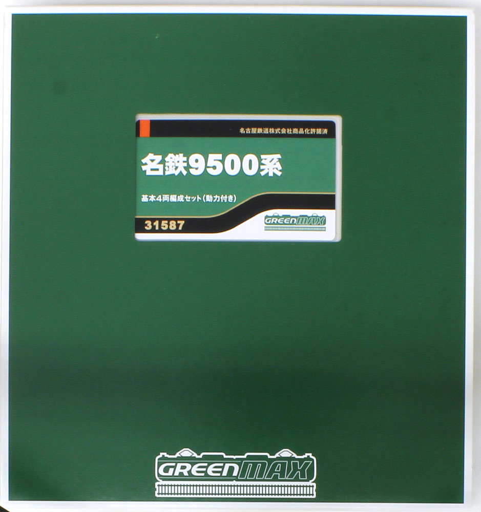 楽天市場】名鉄9500系 基本4両編成セット（動力付き）【グリーン