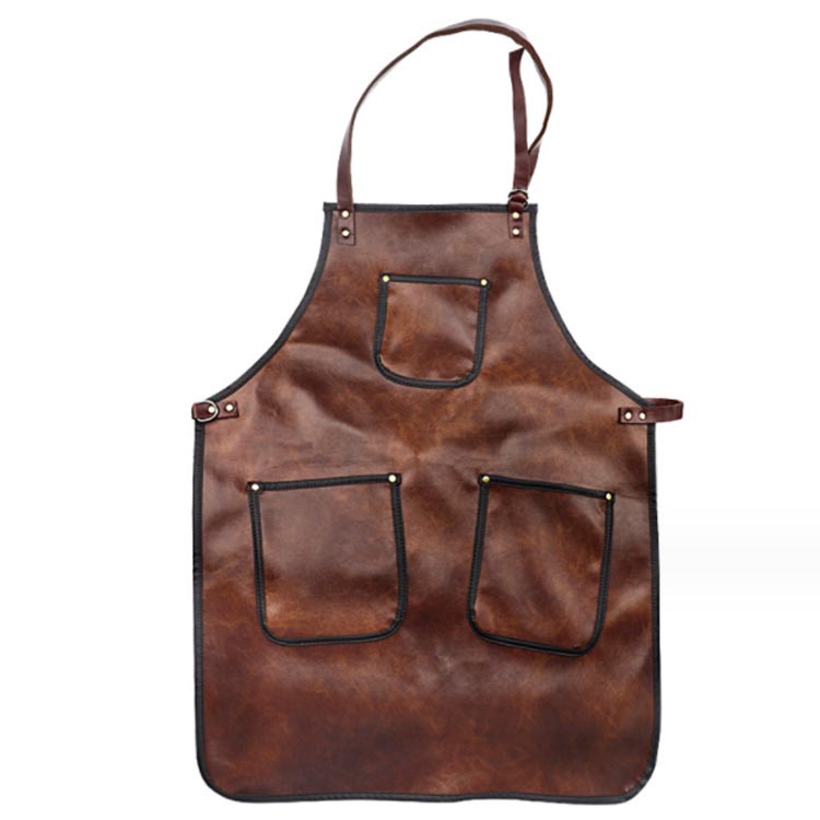 楽天市場】レザーエプロン 男性用 前掛け カジュアル レザーエプロン