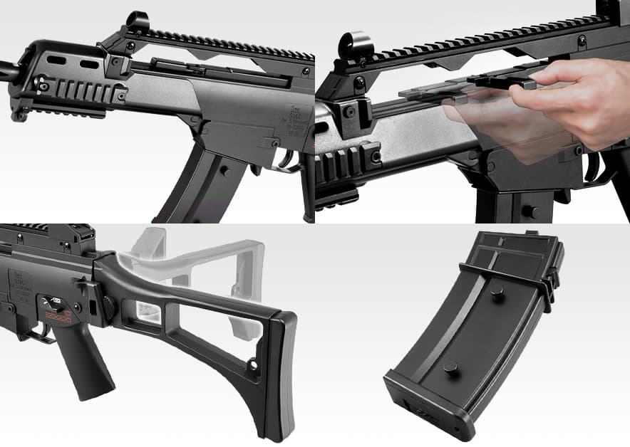 楽天市場】【送料無料】東京マルイ 電動ガンLIGHT PRO H&K G36C☆1/1